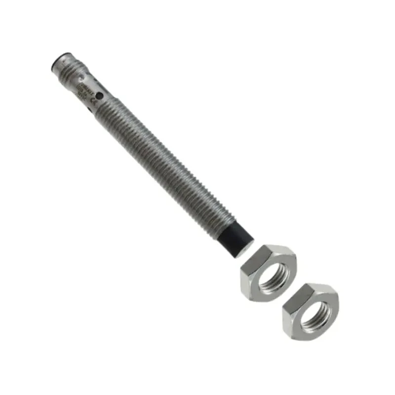 Omron Threaded Barrel Inductive Proximity Sensor M8 x 1, PNP Output, 24V DC, 4 mm Detection Range E2B-S08LN04-MC-B2
