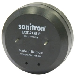 Sonitron 102 dBA Panel Mount Sweep Signal External Piezo Buzzer Transducer 54 mm Diameter 19.6 mm Height SAST-2155-P