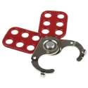 RS PRO Red 6-Lock Lockout Hasp Steel Hasp Lockout 25 mm 805-5506