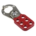 RS PRO Red 6-Lock Lockout Hasp Steel Hasp Lockout 25 mm 805-5506