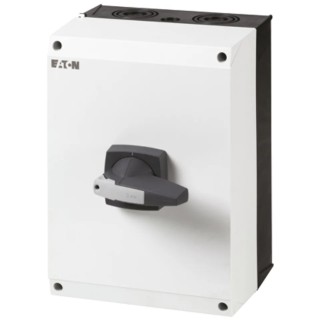 Eaton 3-Pole Surface Isolator Switch IP65, 125A, 45 kW, 415V AC, Screw Terminal DMM Series 