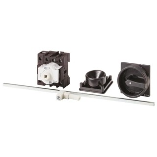 Eaton 3-Pole Panel Mount Isolator Switch IP65, 190A, 13 kW, Black Handle, Screw Terminal, P1-25 Series 