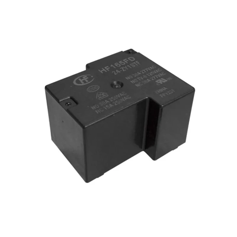 Hongfa Europe GMBH PCB Power Relay, 12V DC Coil, 30A Switching Current, SPST HF165FD/12-HY1TF