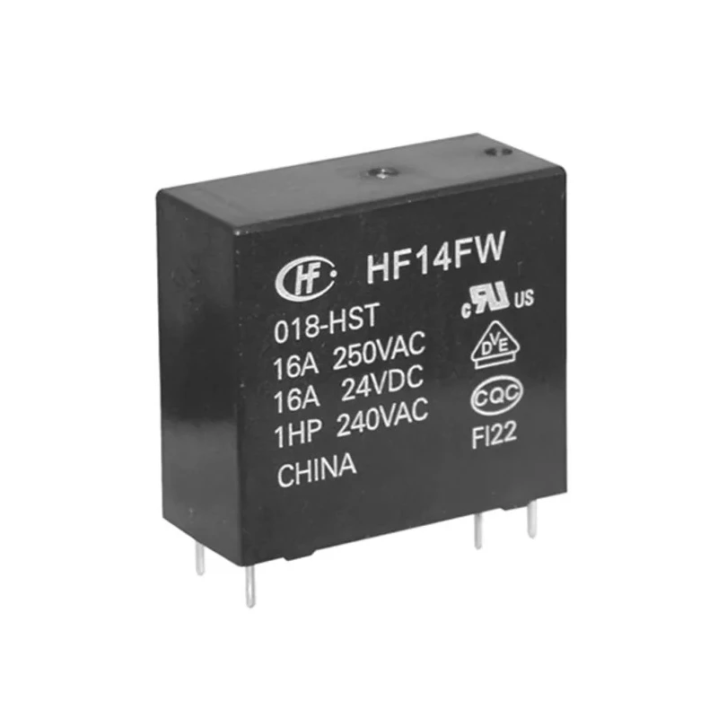 Hongfa Europe GMBH PCB Power Relay 5V dc Coil 20A Switching Current SPDT HF14FW/005-ZSPTF