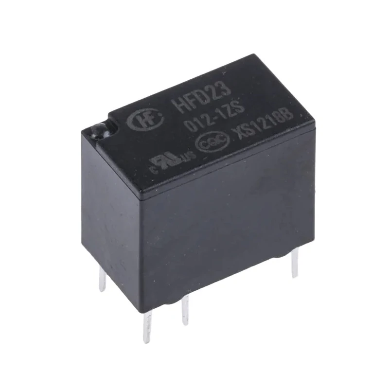 Hongfa Europe GMBH PCB Signal Relay 12V DC Coil, 2A Switching Current, SPDT Contact Configuration HFD23/012-1ZS