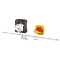 Eaton 3-Pole Panel Mount Isolator Switch IP65, 260A, 15 kW, Red Handle P1-32/M4/K1-PR/N