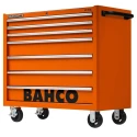 Bahco 7 Drawer Wheeled Solid Steel Tool Trolley Load Capacity 1100kg Model 1475KXL7