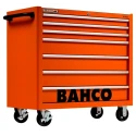 Bahco 7 Drawer Wheeled Solid Steel Tool Trolley Load Capacity 1100kg Model 1475KXL7
