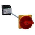 Eaton 3-Pole Panel Mount Isolator Switch 760A, IP65, Red Handle, Metal Shaft 