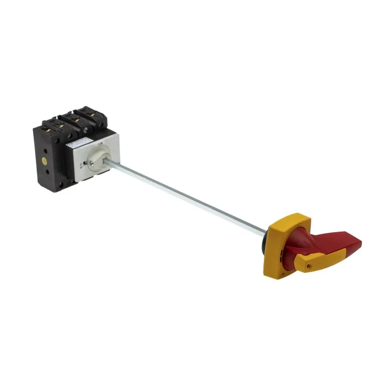 Eaton 3-Pole Panel Mount Isolator Switch IP65 Rated, 640A, 30 kW, Red Handle 