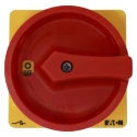 Eaton 3-Pole Panel Mount Isolator Switch 760A, IP65, Red Handle, Metal Shaft 