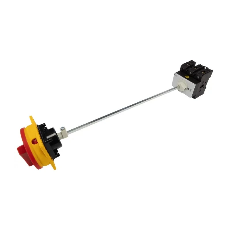 Eaton 3-Pole Panel Mount Isolator Switch 760A, IP65, Red Handle, Metal Shaft 