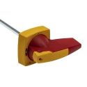Eaton 3-Pole Panel Mount Isolator Switch IP65 Rated, 640A, 30 kW, Red Handle 