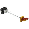 Eaton 3-Pole Panel Mount Isolator Switch IP65 Rated, 640A, 30 kW, Red Handle 