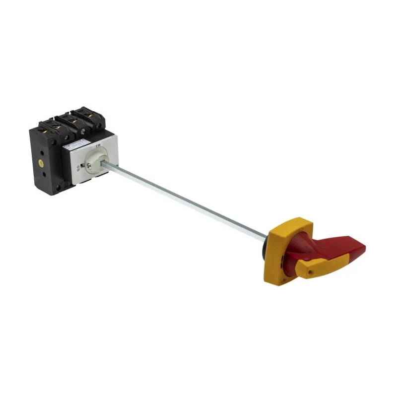 Eaton 3-Pole Panel Mount Isolator Switch IP65 Rated, 640A, 30 kW, Red Handle 