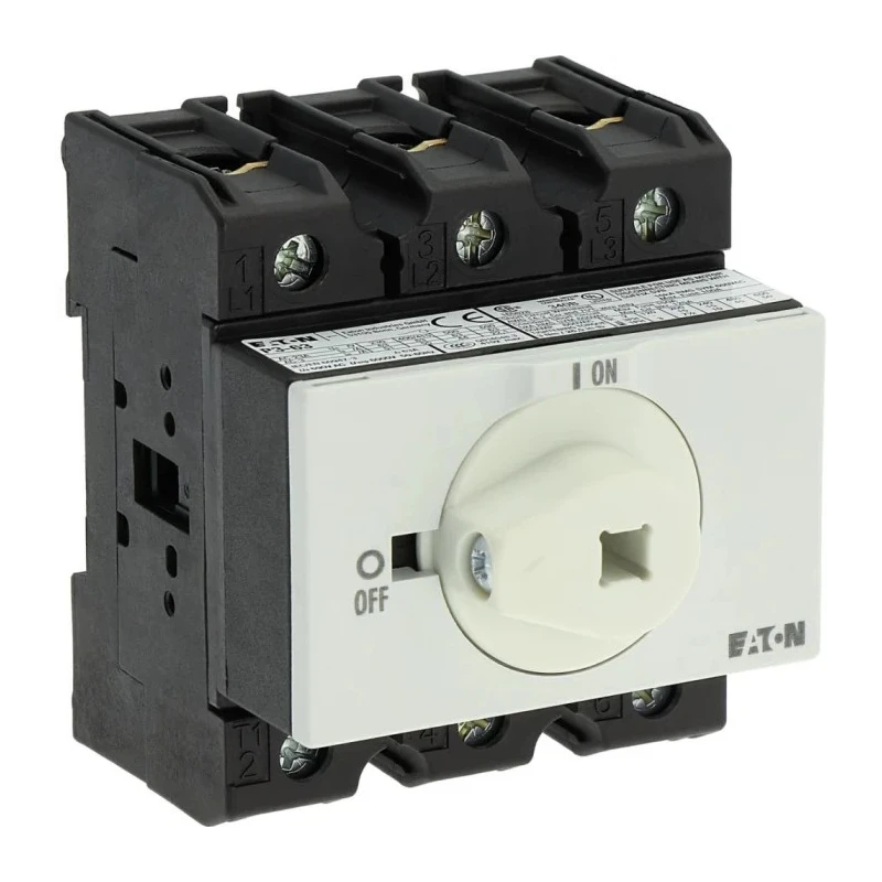 Eaton 3-Pole Panel Mount Isolator Switch IP65 640A 4.5W P3-63 IP65