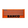 Bahco 4 Drawer Tool Chest Stainless Steel Top 400kg Load Capacity 1485KXL4