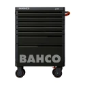 Bahco 7 Drawer Wheeled Roller Cabinet Solid Steel 820mm Length, 693mm Width, 976mm Height 1477K7BLACK