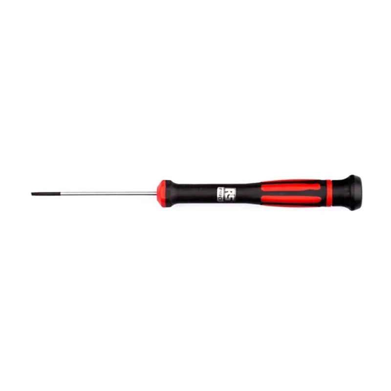 RS PRO Precision Slotted Screwdriver, 60 mm Blade, Chrome Vanadium Molybdenum Steel, Ergonomic Grip, VDE 1000V 176-3401