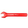 RS PRO Insulated Open End Spanner Chrome Vanadium Steel 24 mm 225mm Overall Length VDE/1000V Approved 176-3403