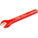 RS PRO Insulated Open End Spanner Chrome Vanadium Steel 24 mm 225mm Overall Length VDE/1000V Approved 176-3403