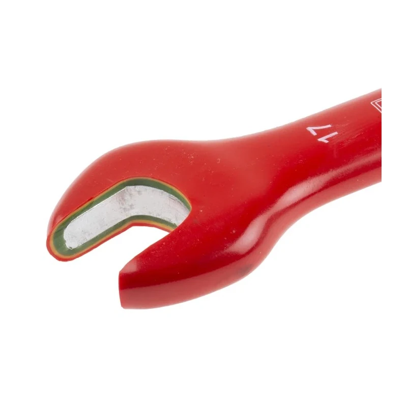 RS PRO Open End Spanner Height Safe Metric 17 mm, 160 mm Overall Length, Chrome Vanadium Steel, VDE/1000V Approved 176-3406