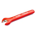RS PRO Open End Spanner Height Safe Metric Chrome Vanadium Steel Chrome Finish 115mm Overall Length VDE/1000V 176-3411