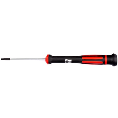 RS PRO Precision Screwdriver T10 Tip, 60 mm Blade Ergonomic Bi-Material Handle Chrome Steel Blade 176-3430