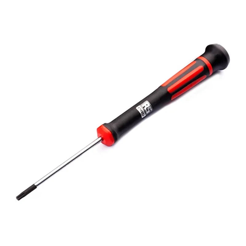 RS PRO Precision Screwdriver T10 Tip, 60 mm Blade Ergonomic Bi-Material Handle Chrome Steel Blade 176-3430