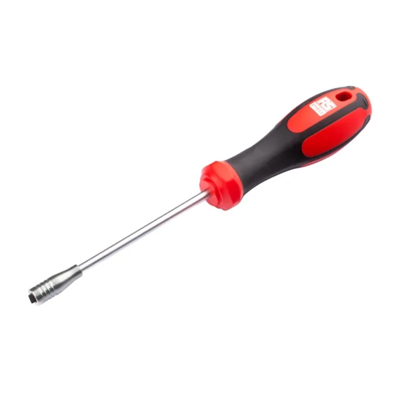 RS PRO Slotted Screw Holding Screwdriver, 75 mm Blade, Insulated, VDE 1000V Approved, Ergonomic Grip 176-3414