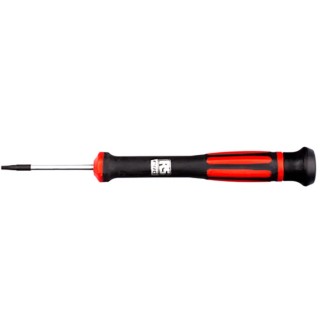 RS PRO Precision Screwdriver with T8 Tip, 40 mm Chrome Steel Blade, Insulated Bi-Material Handle, Ergonomic Grip 176-3432