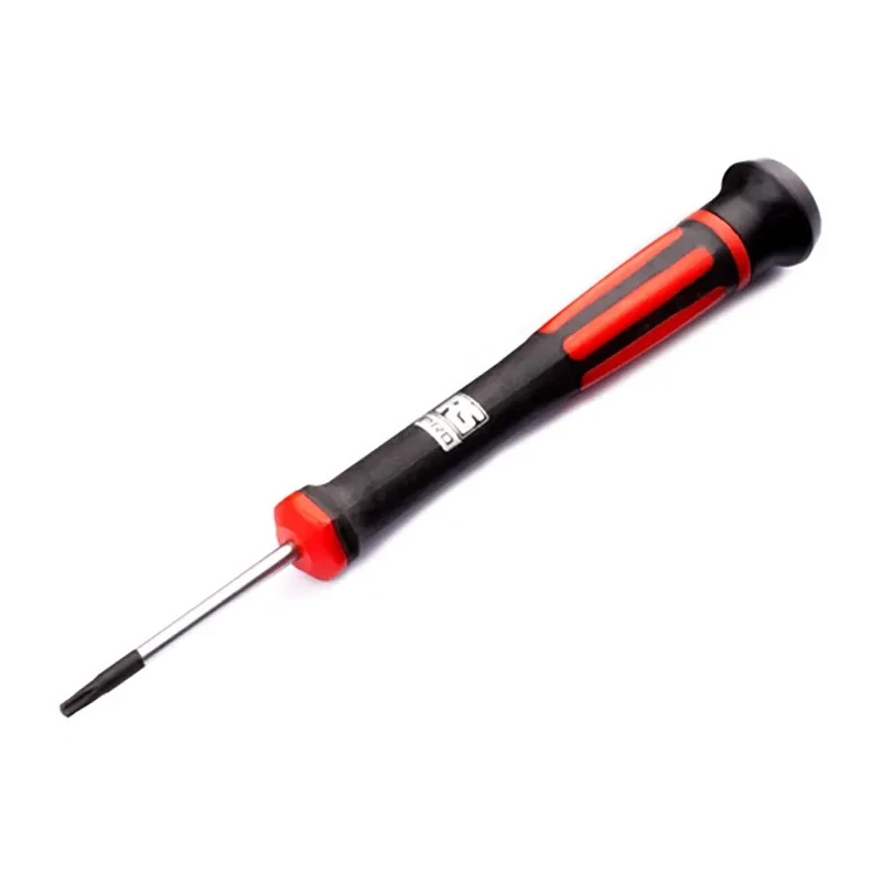 RS PRO Precision Screwdriver with T8 Tip, 40 mm Chrome Steel Blade, Insulated Bi-Material Handle, Ergonomic Grip 176-3432