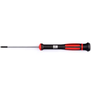 RS PRO Precision Screwdriver PZ1 Tip 80 mm Blade VDE Insulated Chrome Vanadium Molybdenum Steel 1000V Approved 176-3436