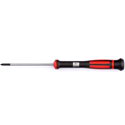 RS PRO Precision Screwdriver PZ1 Tip 80 mm Blade VDE Insulated Chrome Vanadium Molybdenum Steel 1000V Approved 176-3436