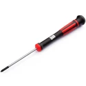RS PRO Precision Screwdriver PZ0 Tip 60 mm Blade Insulated Chrome Vanadium Molybdenum Steel VDE 1000V Approved 176-3437