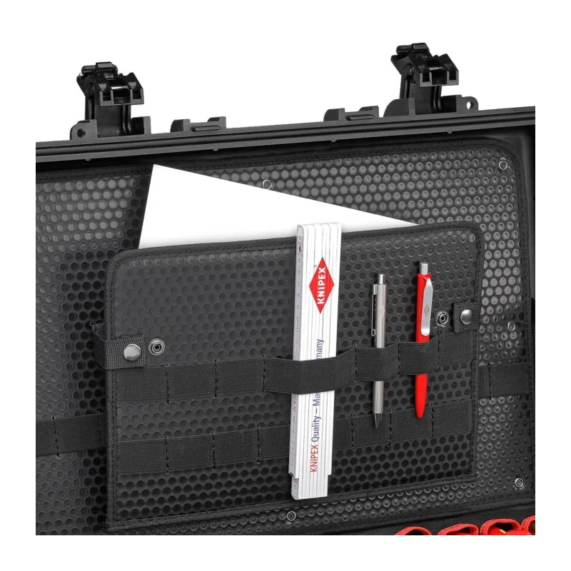 Knipex Aluminium and ABS Robust34 Electric Tool Case 34 L Volume, Shockproof, Dustproof, Watertight 00 21 36