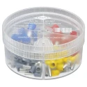 Knipex Bootlace Ferrule Crimp Assortment Kit 97 99 907, Assorted Insulated End Caps, Ø 90 mm Height 44 mm