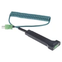 Hanna Instruments K Type Temperature Probe, Mini Plug Connector, 1m Cable Length, ±0.5°C Accuracy HI766HD