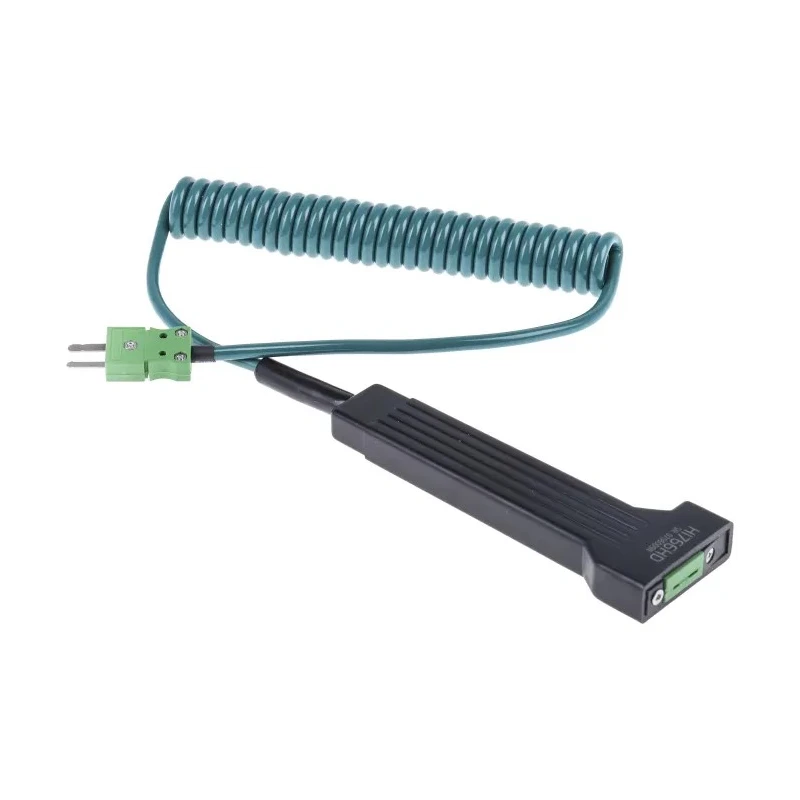 Hanna Instruments K Type Temperature Probe, Mini Plug Connector, 1m Cable Length, ±0.5°C Accuracy HI766HD