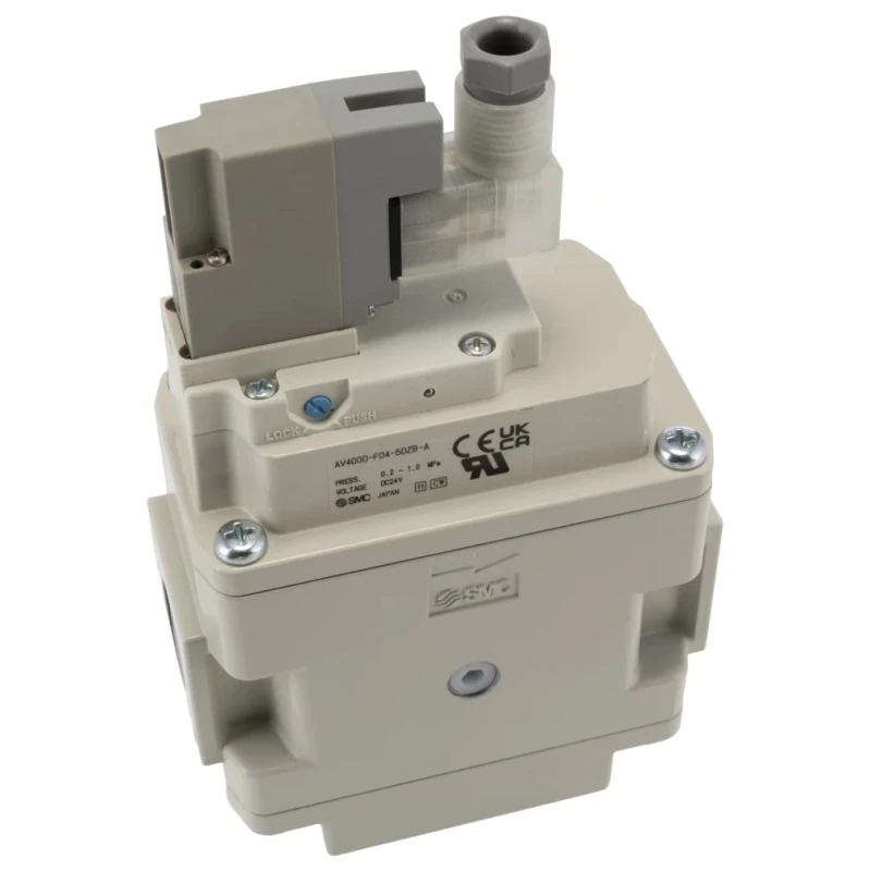 SMC Pneumatic Solenoid Start-Up Valve G Series AV 24V dc 0.35W Power AV4000-F04-5DZB-A
