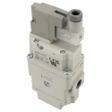 SMC Pneumatic Solenoid Start-Up Valve G AV Series 1/4 in Threaded Port, 24V dc, 0.35W, 2433 L/min Flow AV2000-F02-5YZB-A