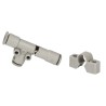 SMC Vacuum Generator for Use With ZH05DA, ZH15DA, Soft Nylon, ZH13DA, PFA, Nylon, FEP, Polyurethane ZH05DSA-06-06-06