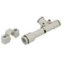 SMC Vacuum Generator Maximum Suction Flow 26 L/min Maximum Vacuum Pressure -90 kPa ZH10DSA-06-06-08