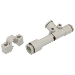 SMC Vacuum Generator Maximum Suction Flow 26 L/min Maximum Vacuum Pressure -90 kPa ZH10DSA-06-06-08