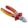 NWS VDE/1000V Approved Side ESD Safe Side Cutter Steel Jaw Bi-Metal Handle 160mm N1351-49-VDE-160-SB