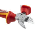 NWS VDE/1000V Approved Side ESD Safe Side Cutter Steel Jaw Bi-Metal Handle 160mm N1351-49-VDE-160-SB