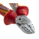 NWS VDE/1000V Approved Side ESD Safe Side Cutter Steel Jaw Bi-Metal Handle 160mm N1351-49-VDE-160-SB