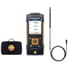 Testo Hot Wire Kit Anemometer Measures Air Velocity, Temperature, Volume Flow, 30 m/s 0563 4400