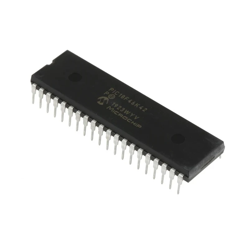 Microchip 8-bit PIC18 Microcontroller 64 MHz 64kB FLASH 40-Pin PDIP PIC18F46K42-I/P