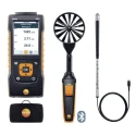 Testo 440 Air Flow ComboKit 2 with Bluetooth Vane, NTC, Tc Anemometer for Volume Flow, Air Velocity, Temperature 0563 4407